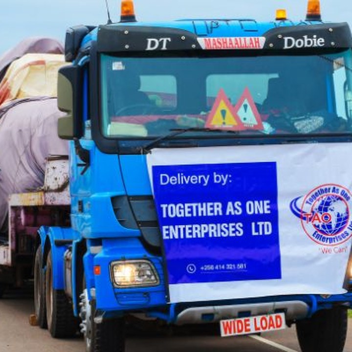Together as One Enterprises logistics truck